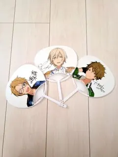 あんさんぶるスターズ うちわ 3枚セット 天祥院英智 遊木真 たかみねみどり