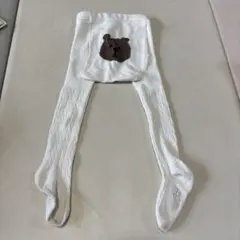 Babygap くまタイツ くまケツ アイボリー 12-24month