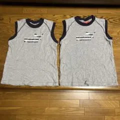 PUMA タンクトップ 2枚セット グレー　
140と150センチ