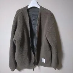 ボアアウター Mサイズ リバーシブル ベージュ