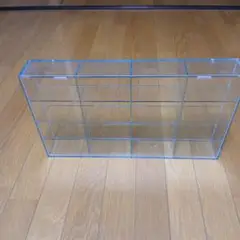 透明プラスチック収納ボックス 16マス