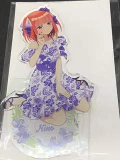 五等分の花嫁　中野二乃　アクリルスタンド　かりゆし