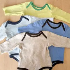 ロンパース 長袖 ベビー肌着