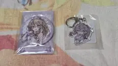 春日部つくし＆つむぎのドレスアップパーティくじ 春日部つくし 缶バッジ アクキー