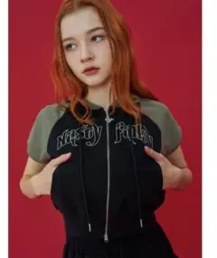 ジップアップ パーカー