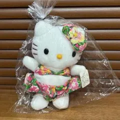 未開封品(ハガレあり)□浮き輪ハイビスカスキティ/ぬいぐるみ