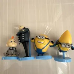 ミニオン フィギュアセット 4体