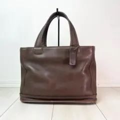 Old Coach Hand Bag Glove Tanned Leather
