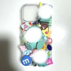 機種変更可能‼️ デコ電 iPhone15pro カラフル ポップ