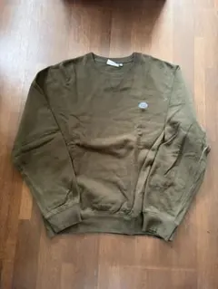 DISCUS オリーブ色 Mサイズ トレーナー