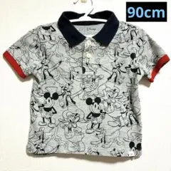 babyGap ディズニー ポロシャツ 90cm グレー Disney ミッキー