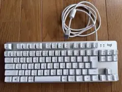 logi ホワイト 日本語配列キーボード 本体 K835 TKL