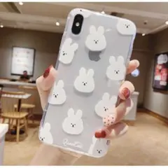 韓国 うさぎ 漫画 iPhone13Pro スマホケース クリア