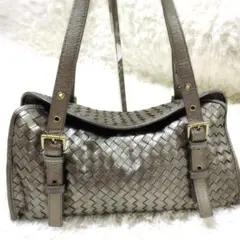 IL BIANCO Leather Shoulder Bag y2k Black - メルカリ