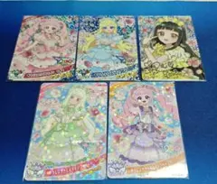 ひみつのアイプリ　ゆうじょうさくらツイン　5枚セット