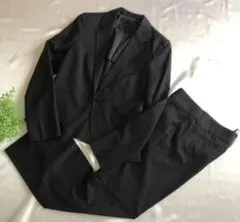 UNTITLED アンタイトル　スーツ　ダークネイビー　ストライプ