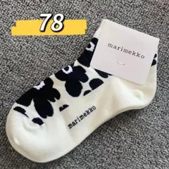 no.78 marimekko ソックス　レディース靴下