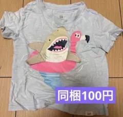 babyGAP gap フラミンゴ 半袖Tシャツ 90 保育園着 同梱100円