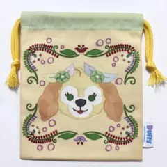 ダッフィー&フレンズ　クッキーアン　巾着(きんちゃく)