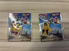 【新品】ポケモン ピカチュウ メタルチャーム2個セット