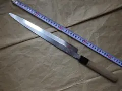 園芸用品 無印本職用刈込鋏 手打鋼付 裏スキ刃長カシメ中央より225ミリ