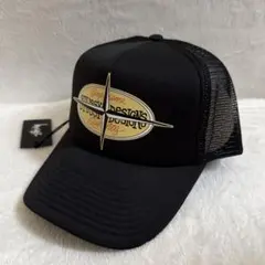 Stussy Points トラッカー　スナップバック　キャップ　新品　ブラック