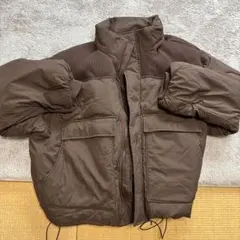 niko and ... ブラウン ダウンジャケット