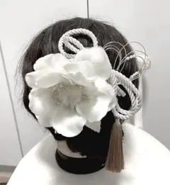 髪飾り　大輪フラワー　　　　　卒業式　成人式など