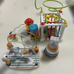 PolarB スタッカー ビーズメイズ ビジーキューブ 知育玩具 3点セットのサムネイル