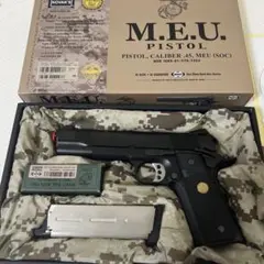東京マルイ　M.E.U. Pistol .45 ガスガン　グリップ交換済 東京マルイ M.E.U. Pistol .45 ガスガン グリップ交換済 - メルカリ