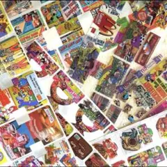 ヘッダー用シールセット100枚　アソート　アメキャラ