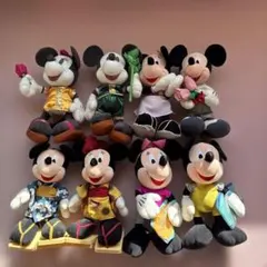 ミッキー・ミニー BIGぬいぐるみ 8体セット