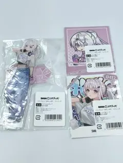 にじさんじ 椎名唯華 アクリルスタンド フォト風カード2枚 DMMくじ