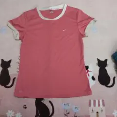 NIKE レディース 半袖Tシャツ ピンク XL