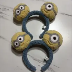 USJミニオン カチューシャ ペア　ユニバ　友達