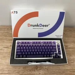 (美品)DrunkDeer A75 キーボード
