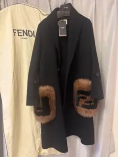 Fendi Long Double-Breasted Coat - メルカリ
