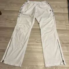 スリクソン　ホワイト スポーツパンツ Lサイズ
