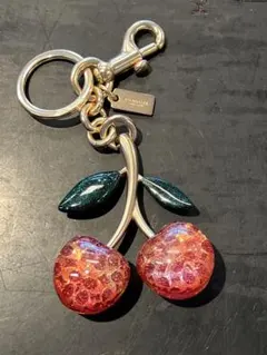 COACH チェリー型キーホルダー　美品