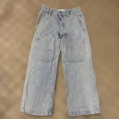 ZARA Kids ストライプ デニムパンツ 116cm