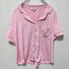 Juicy Couture ジューシークチュール パジャマシャツ ピンク M