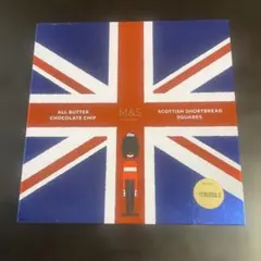 M&S 空き缶 ユニオンジャック柄