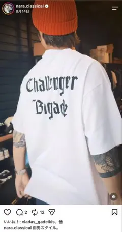 challenger TULIP TEE Lサイズ - メルカリ