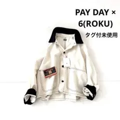 完売✨PAY DAY × 6(ROKU) ショート丈 カバーオール
