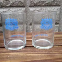 【昭和レトロ】サントリービールグラス×2