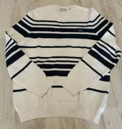 KKK様専用⭐︎Lacoste ストライプニットセーター