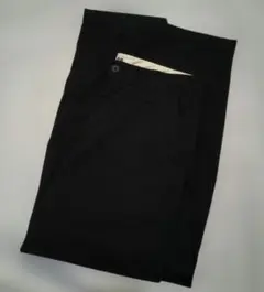 UNIQLO ワイドフィットチノ　470549 size76　ブラック