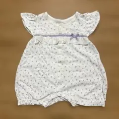 赤ちゃん本舗 50 60 ベビー ロンパース 花柄 フリル