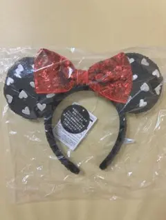 ディズニー カチューシャ スパンコール ハート