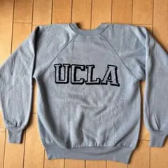希少 90s ラッセル UCLA カレッジ ワイド 短丈 前V スウェット 90s ラッセル UCLA カレッジ ワイド 短丈 前V スウェット XLサイズ